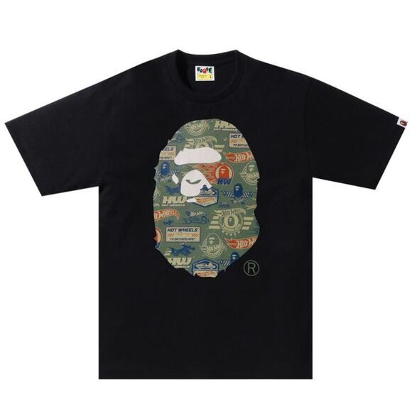 Bape Other - Bape X Hot Wheels Ape Head Tee ‘Black’